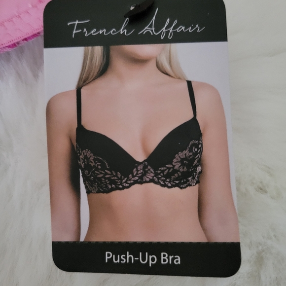 💗FRENCH AFFAIR BRAND NEW 2-PACK PUSH UP BRA SIZE 34C - Picture 12 of 12
